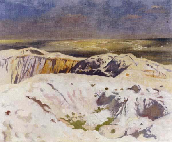 German Wire,Thiepval, Sir William Orpen